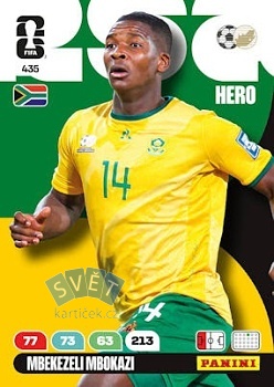 Mbekezeli Mbokazi South Africa Panini FIFA World Cup 2026 Adrenalyn XL #435